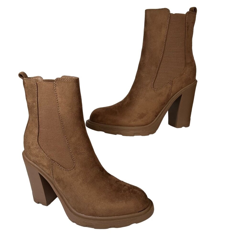 Nine West Ream Chelsea Heeled Booties Women's Size 10 M NWT